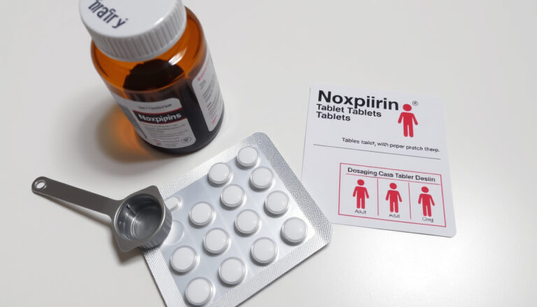 Noxpirin: variantes, dosis y seguridad para adultos y niños
